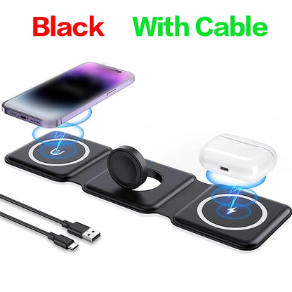 TriCharge Foldable Wireless Dock