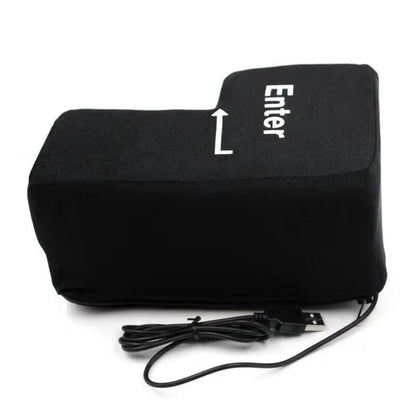 Giant Stress Relief Enter Key Pillow